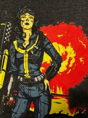 Fallout Mini Nuke Bomb Girl Shirt - Bethesda